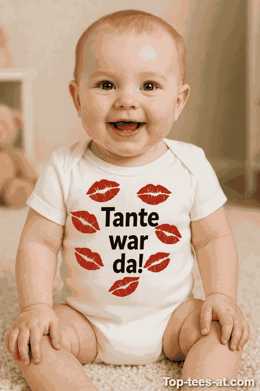 Lustiger Baby Body Wunschperson war da
