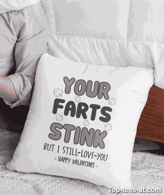 Lustiges Kissen Your Farts Stink