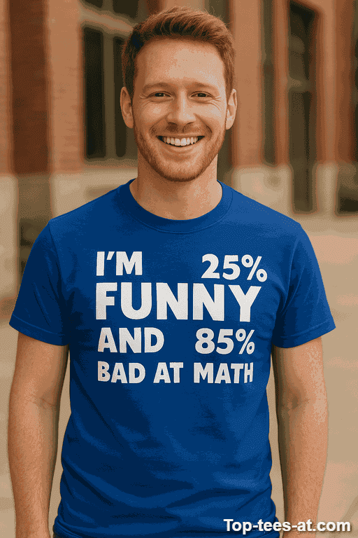 Lustiges T-Shirt Bad at Math