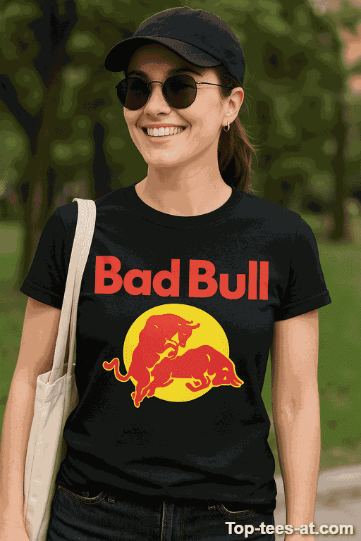 Lustiges T-Shirt Bad Bull