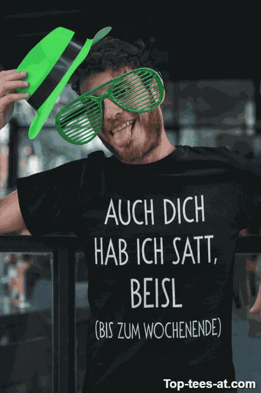 Lustiges T-Shirt Beisl bis zum Wochenende