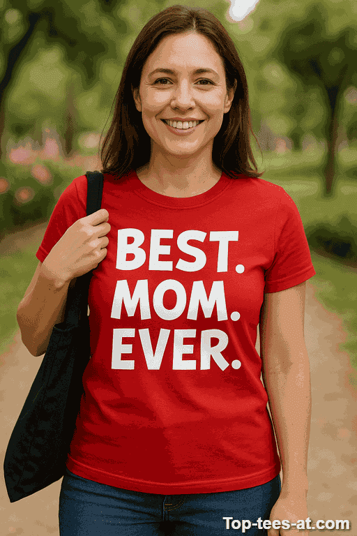 Lustiges T-Shirt Best Mom Ever