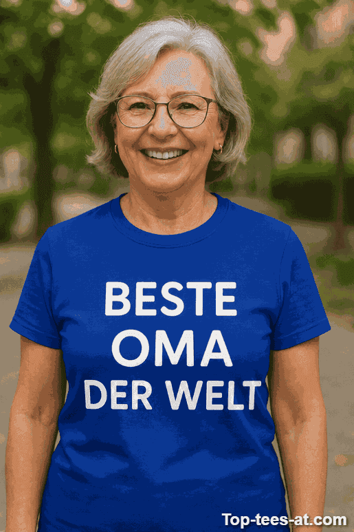Lustiges T-Shirt beste Oma der Welt