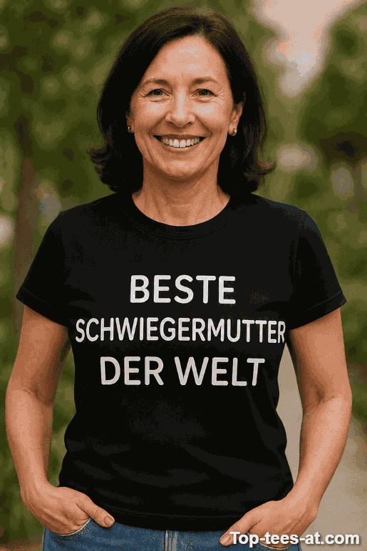 Lustiges T-Shirt beste Schwiegermutter der Welt