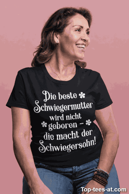 T-Shirt beste Schwiegermutter macht der Schwiegersohn