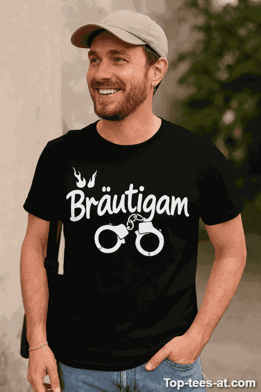 Lustiges T-Shirt Bräutigam Junggesellenabschied