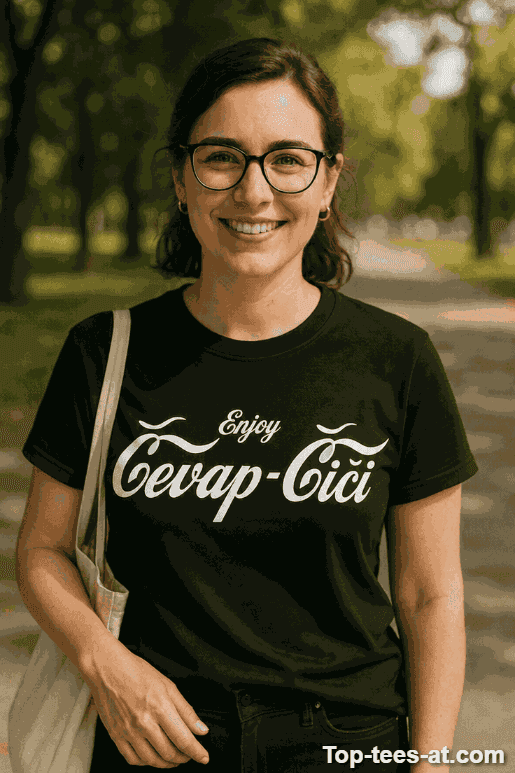 Lustiges T-Shirt Enjoy Cevapcici