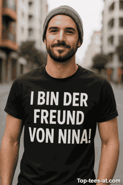 Lustiges T-Shirt Freund mit eigenem Namen