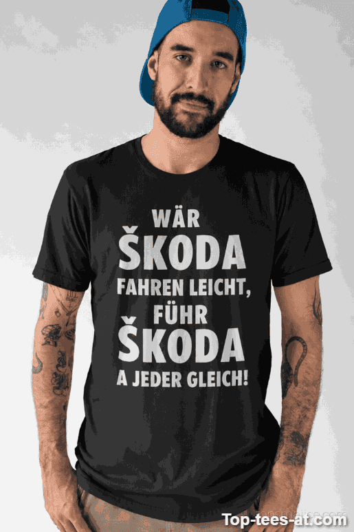 Lustiges T-Shirt für Autofahrer mit eigener Marke