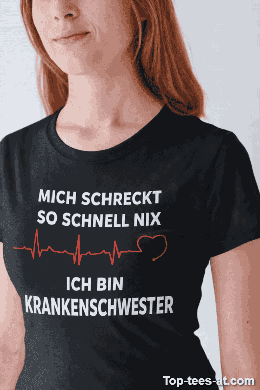 Lustiges T-Shirt für unerschrockene Krankenschwester