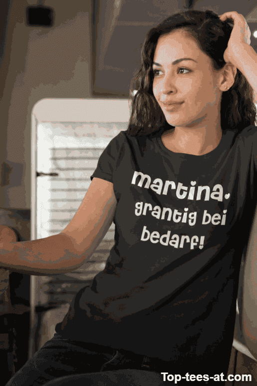 Lustiges T-Shirt grantig bei Bedarf mit eigenem Namen