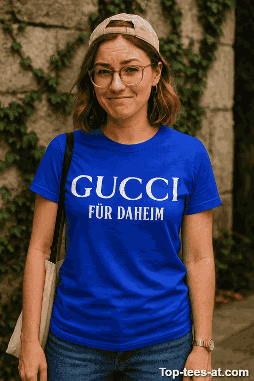 Lustiges T-Shirt GUCCI für Daheim