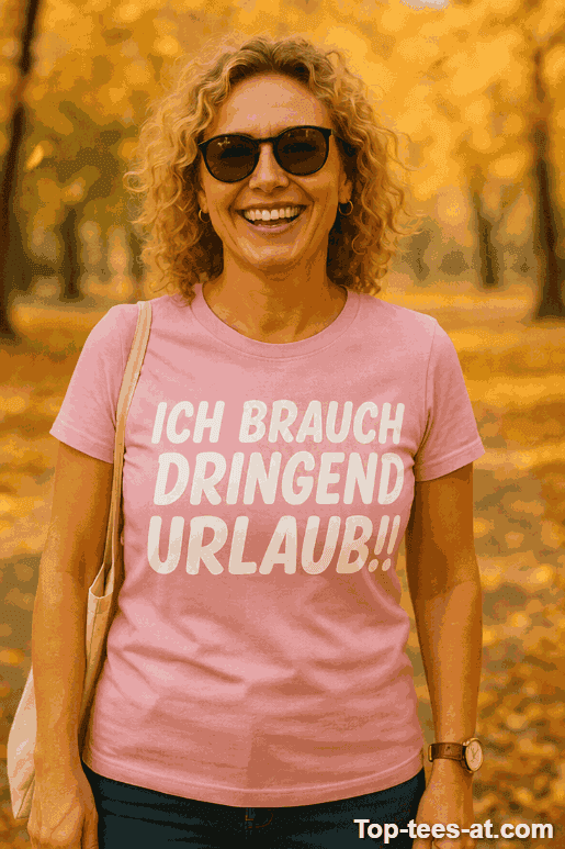 Lustiges T-Shirt Ich brauch dringend Urlaub