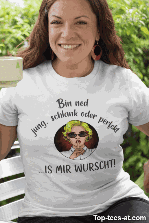Lustiges T-Shirt Ist mir wurscht
