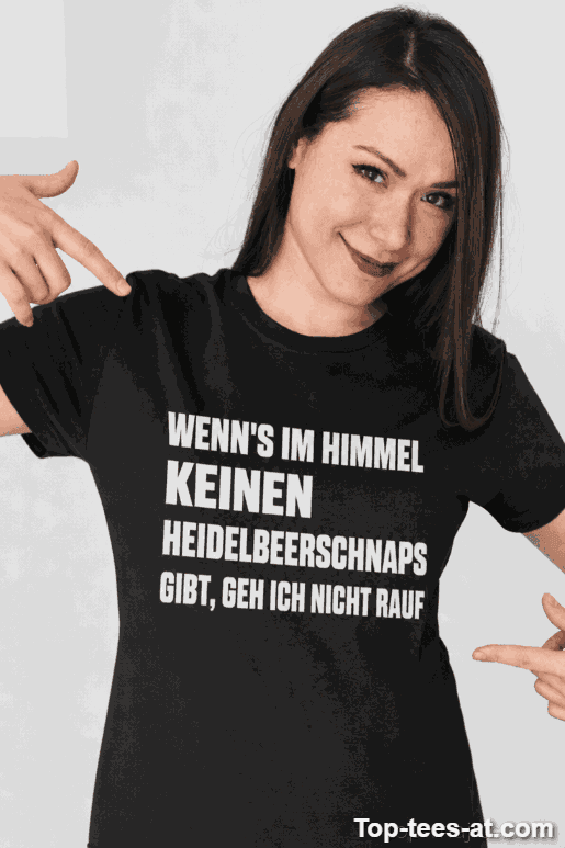 Lustiges T-Shirt Himmel ohne Heidelbeeren