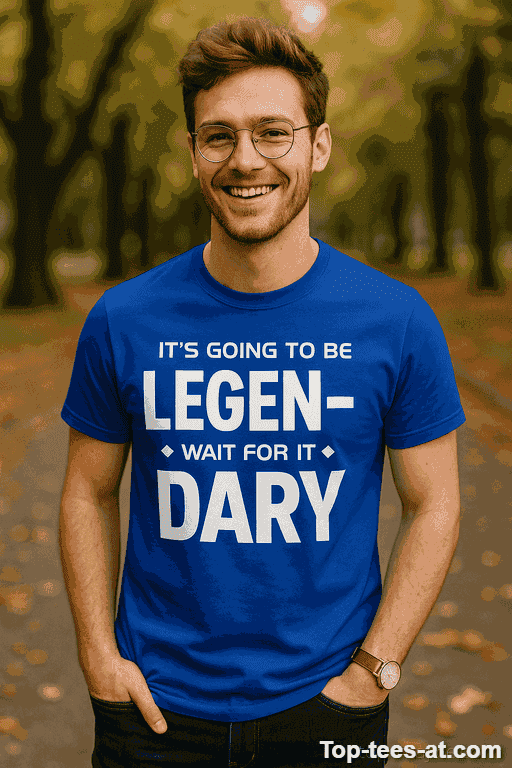 Lustiges T-Shirt Legen Wait For It Dary