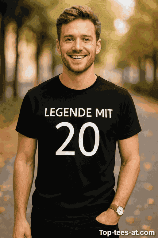 Lustiges T-Shirt Legende mit 20
