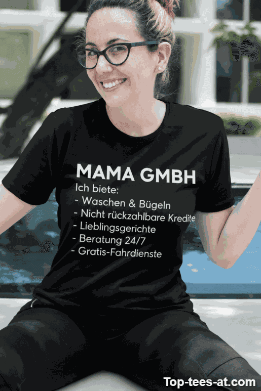 Lustiges T-Shirt Mama GmbH Muttertag