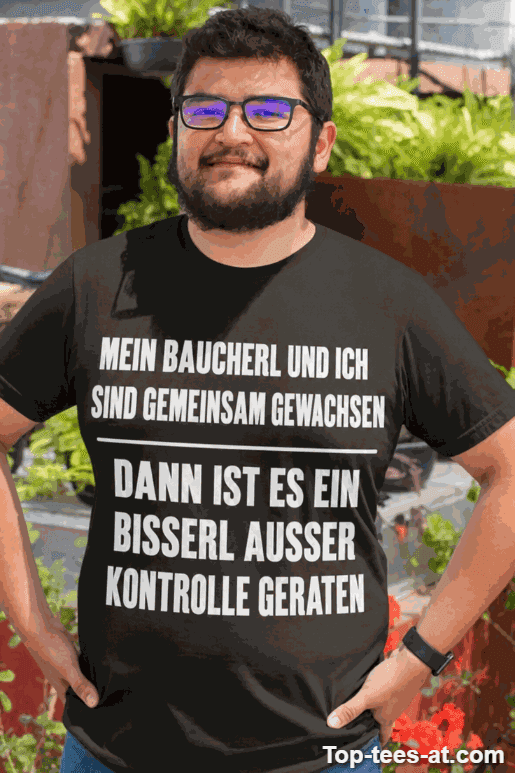 Lustiges T-Shirt Mein Baucherl und ich