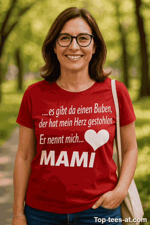 Lustiges T-Shirt mein Bub nennt mich Mami