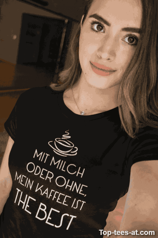 Lustiges T-Shirt mein Kaffee ist the best