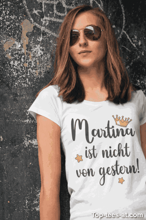 Lustiges T-Shirt nicht von gestern mit eigenem Namen