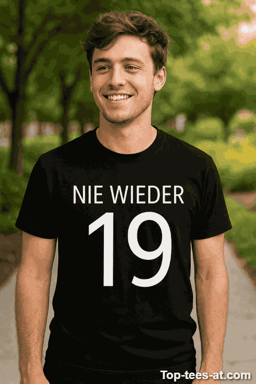 Lustiges T-Shirt Nie Wieder 19