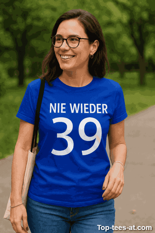 Lustiges T-Shirt Nie wieder 39