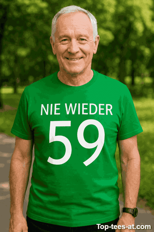 Lustiges T-Shirt nie wieder 59