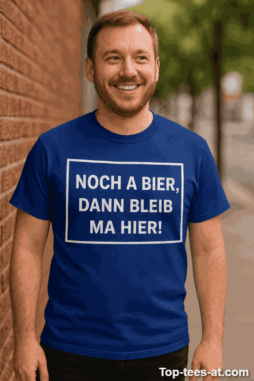 Lustiges T-Shirt noch ein Bier