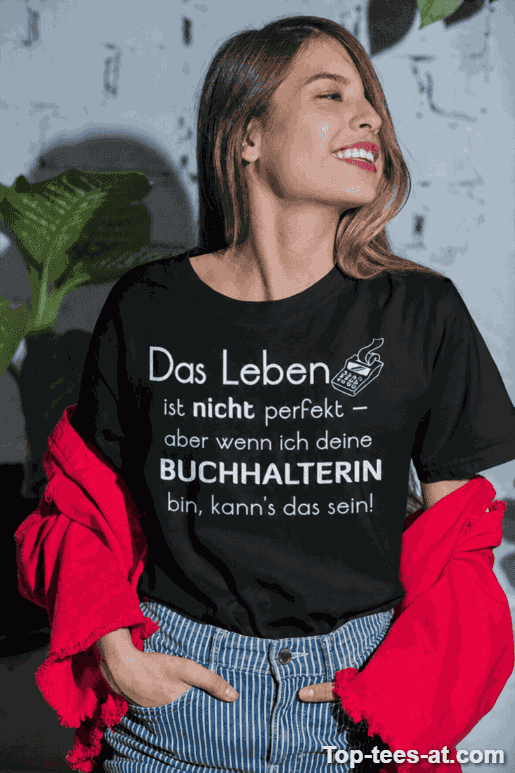 Lustiges T-Shirt perfekte Buchhalterin