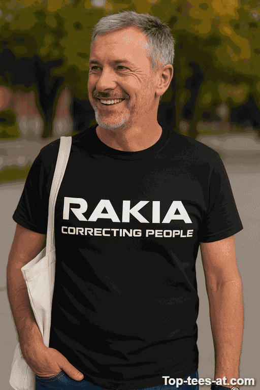 Lustiges T-Shirt Rakia Correcting People