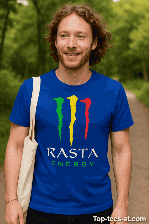 Lustiges T-Shirt Rasta Energy