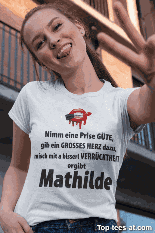 Lustiges T-Shirt Rezept mit eigenem Namen