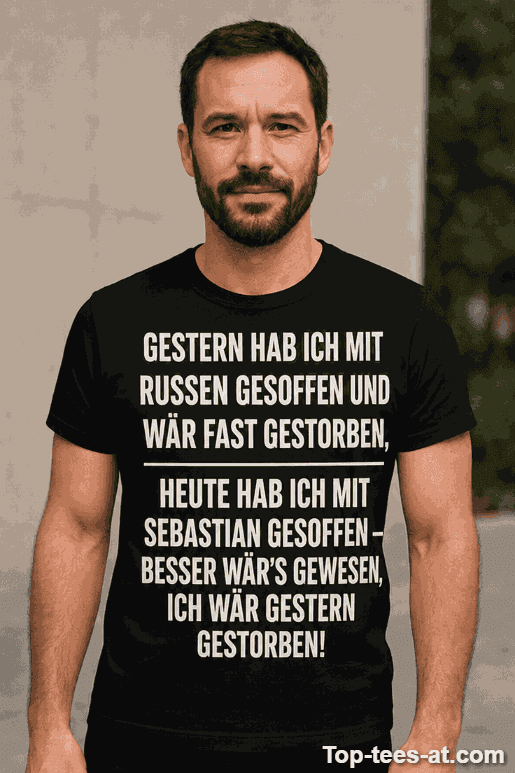Lustiges T-Shirt Saufkumpan mit eigenem Namen
