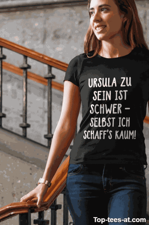 Lustiges T-Shirt schwer zu sein mit eigenem Namen