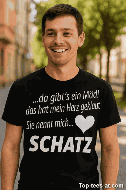 Lustiges T-Shirt sie nennt mich Schatz
