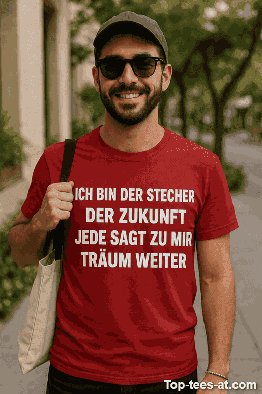 Lustiges T-Shirt Stecher der Zukunft