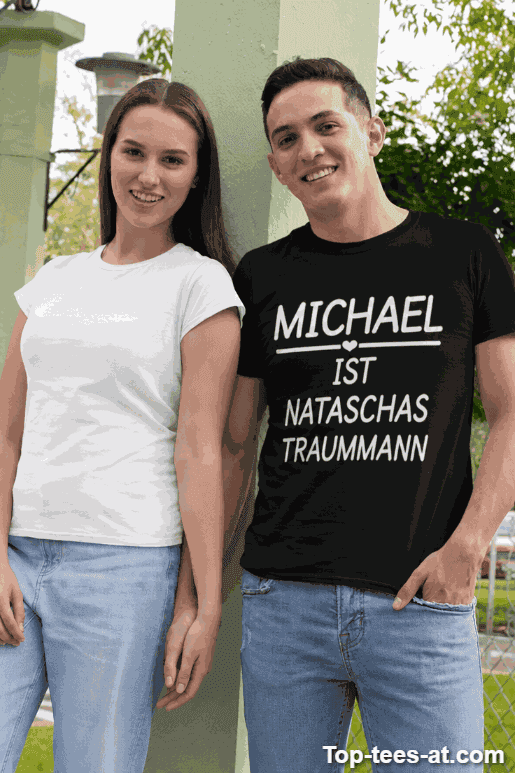 Lustiges T-Shirt Traummann mit eigenem Namen