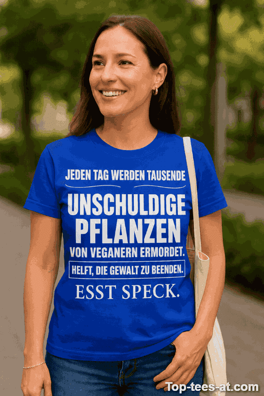 Lustiges T-Shirt Unschuldige Pflanzen