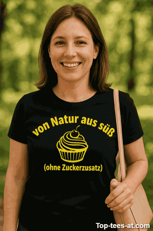 Lustiges T-Shirt von Natur aus süß