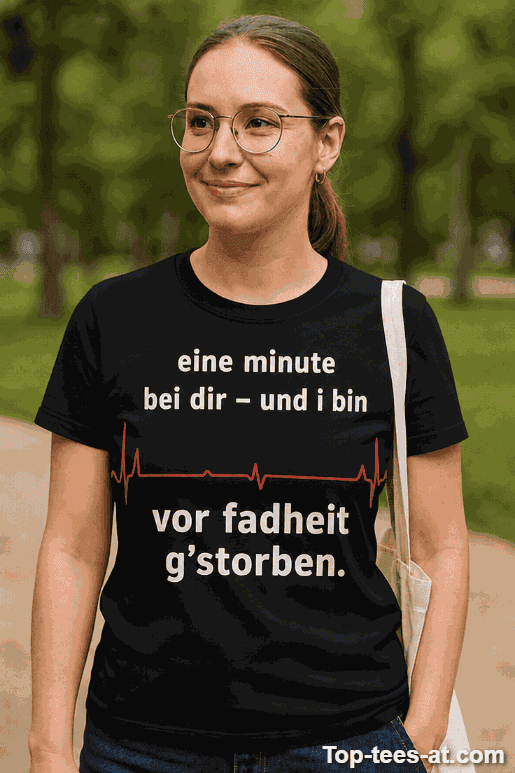 Lustiges T-Shirt vor Fadheit gestorben