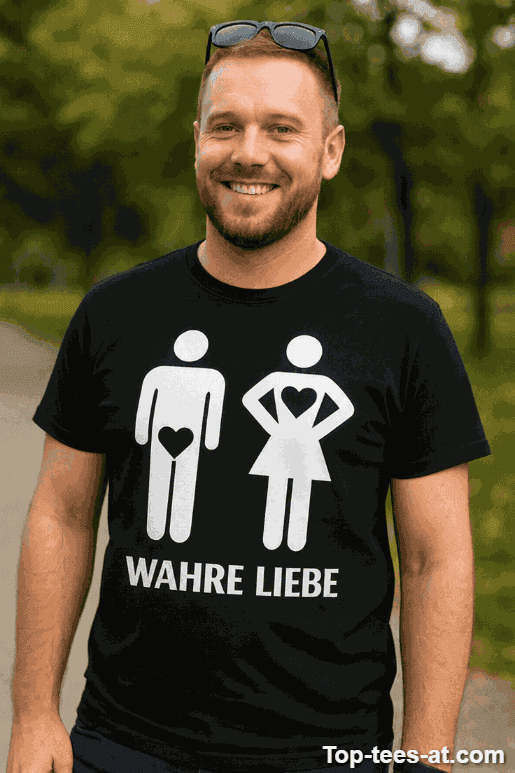 Lustiges T-Shirt Wahre Liebe für Paare