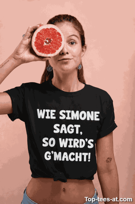 Lustiges T-Shirt wie sie sagt mit eigenem Namen