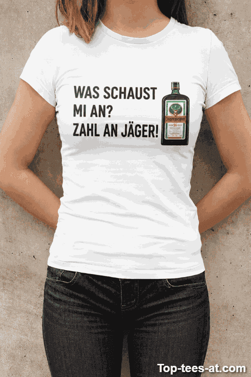 Lustiges T-Shirt Zahl an Jäger