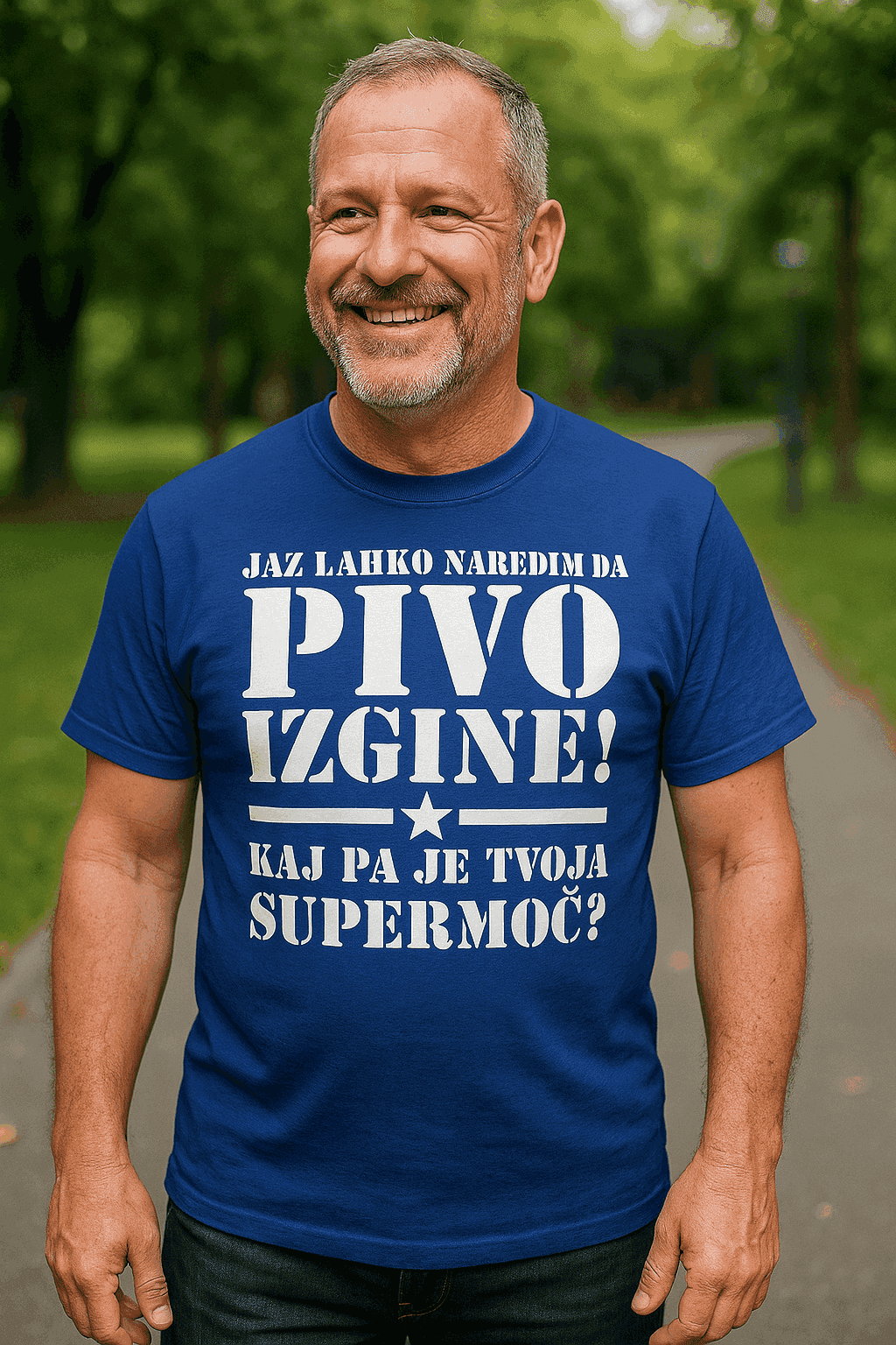 Lustiges T-Shirt Bier verschwinden lassen Superkraft