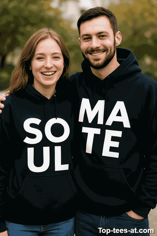 Pärchen Hoodie Soul Mate