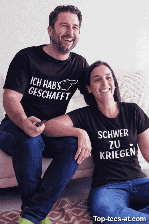 Pärchen T-Shirt schwer zu kriegen ich habs geschafft
