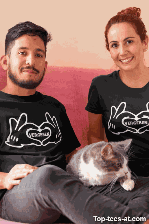 Pärchen T-Shirt Set Vergeben