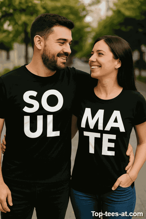 Pärchen T-Shirt Soul Mate